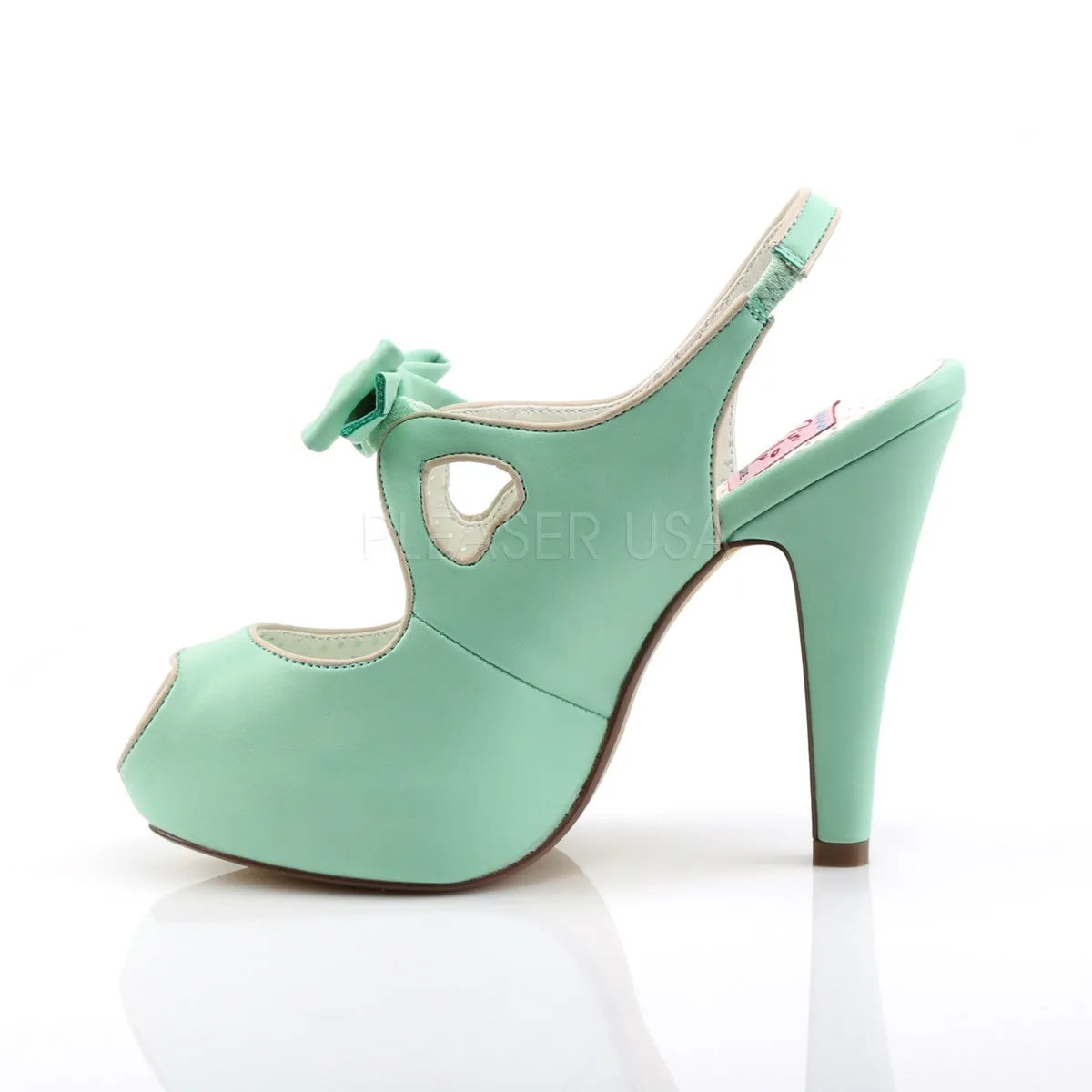 BETTIE-03  Mint Faux Leather