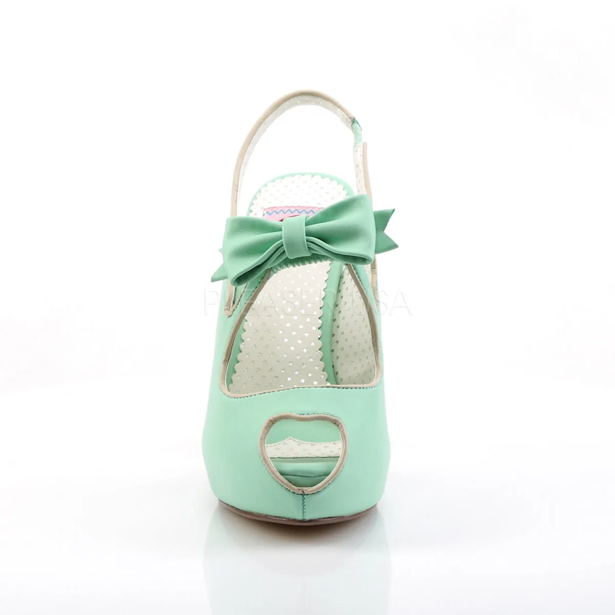 BETTIE-03  Mint Faux Leather