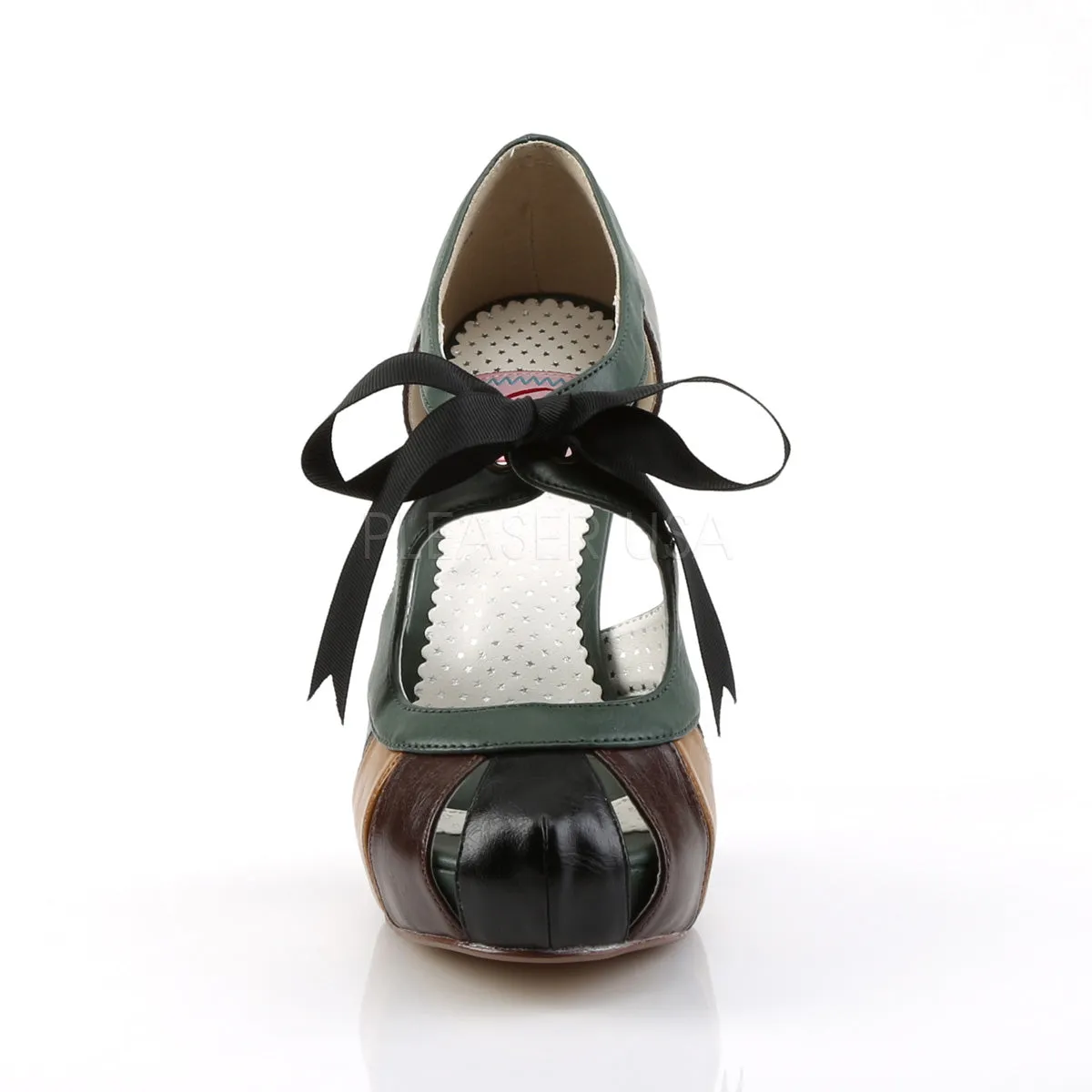 BETTIE-19  Brown Multi Faux Leather