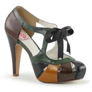 BETTIE-19  Brown Multi Faux Leather