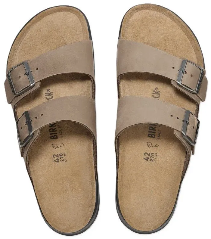 Birkenstock Arizona Rugged - Tobacco Brown Oiled Leather | Polyurethane Sole
