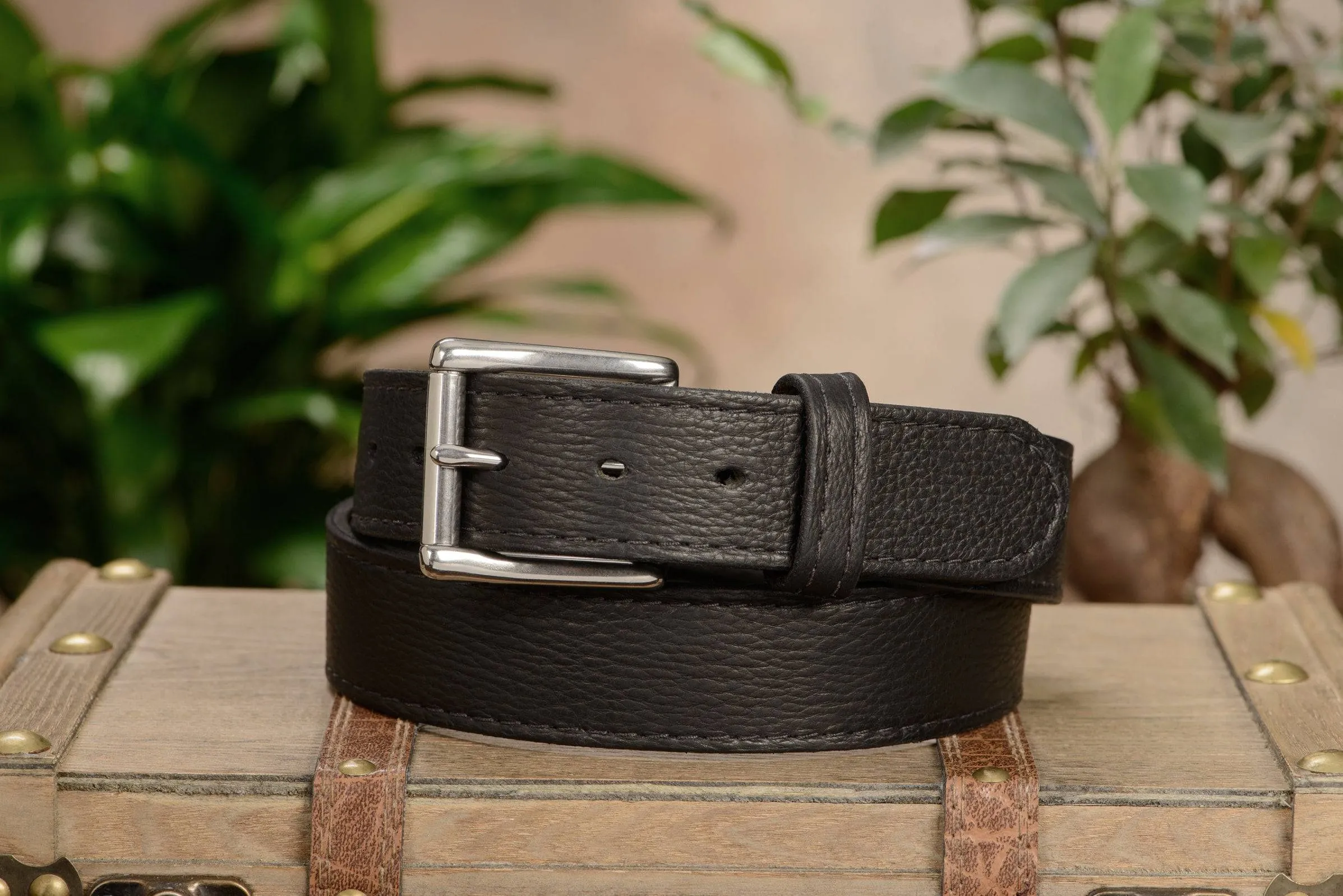 Black American Bison Max Thickness Gun Belt