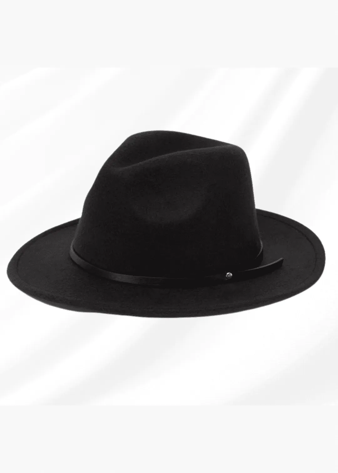 Black Fedora Hat