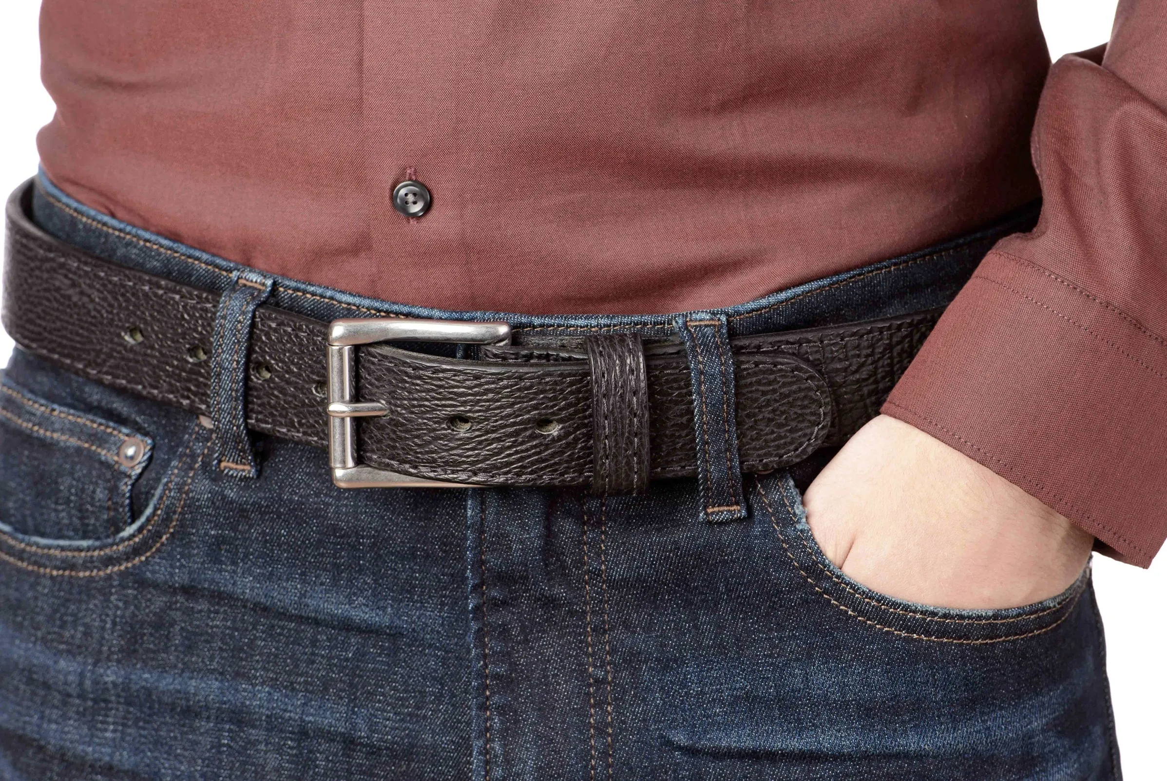 Black Shark Max Thickness Gun Belt for Men