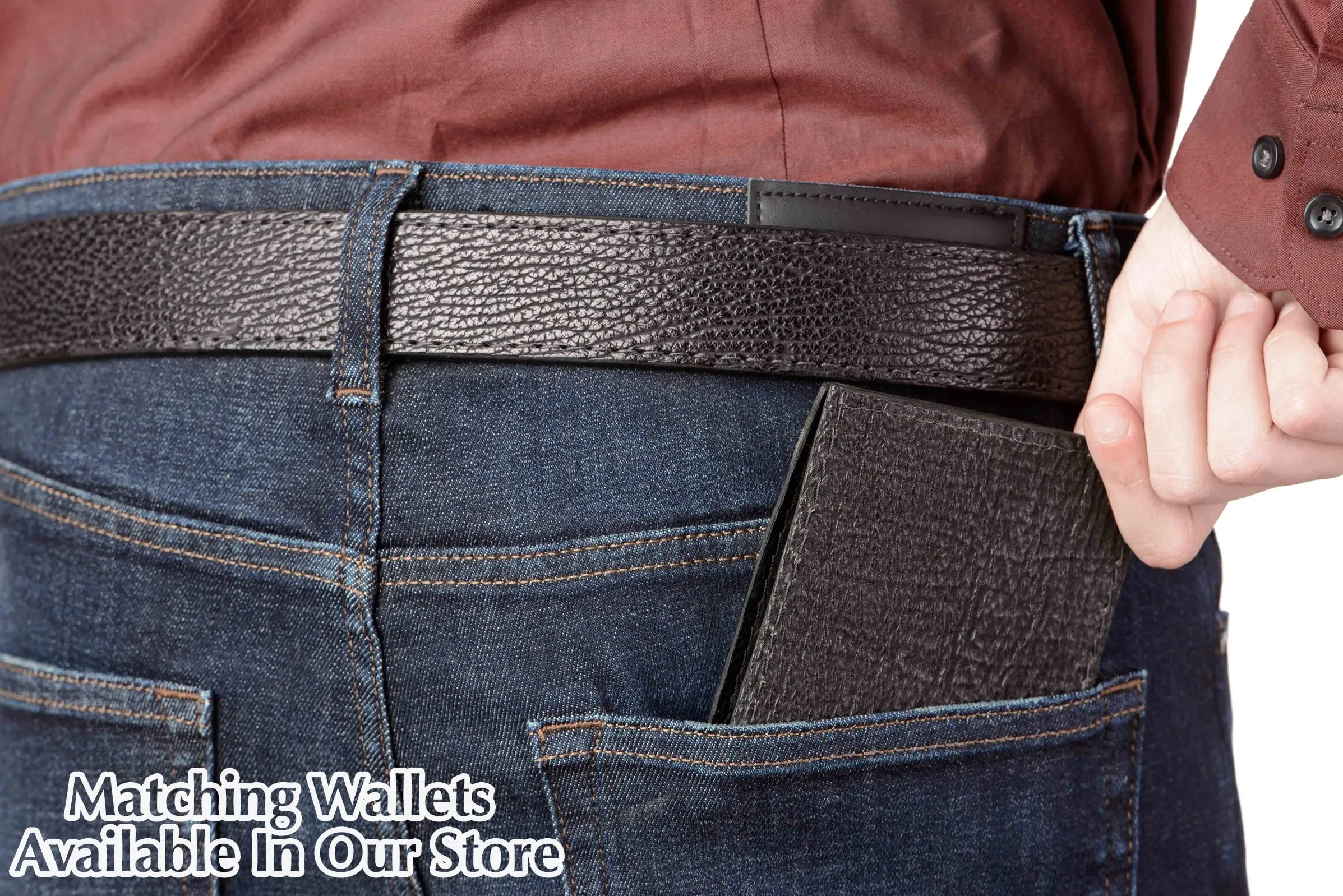 Black Shark Max Thickness Gun Belt for Men