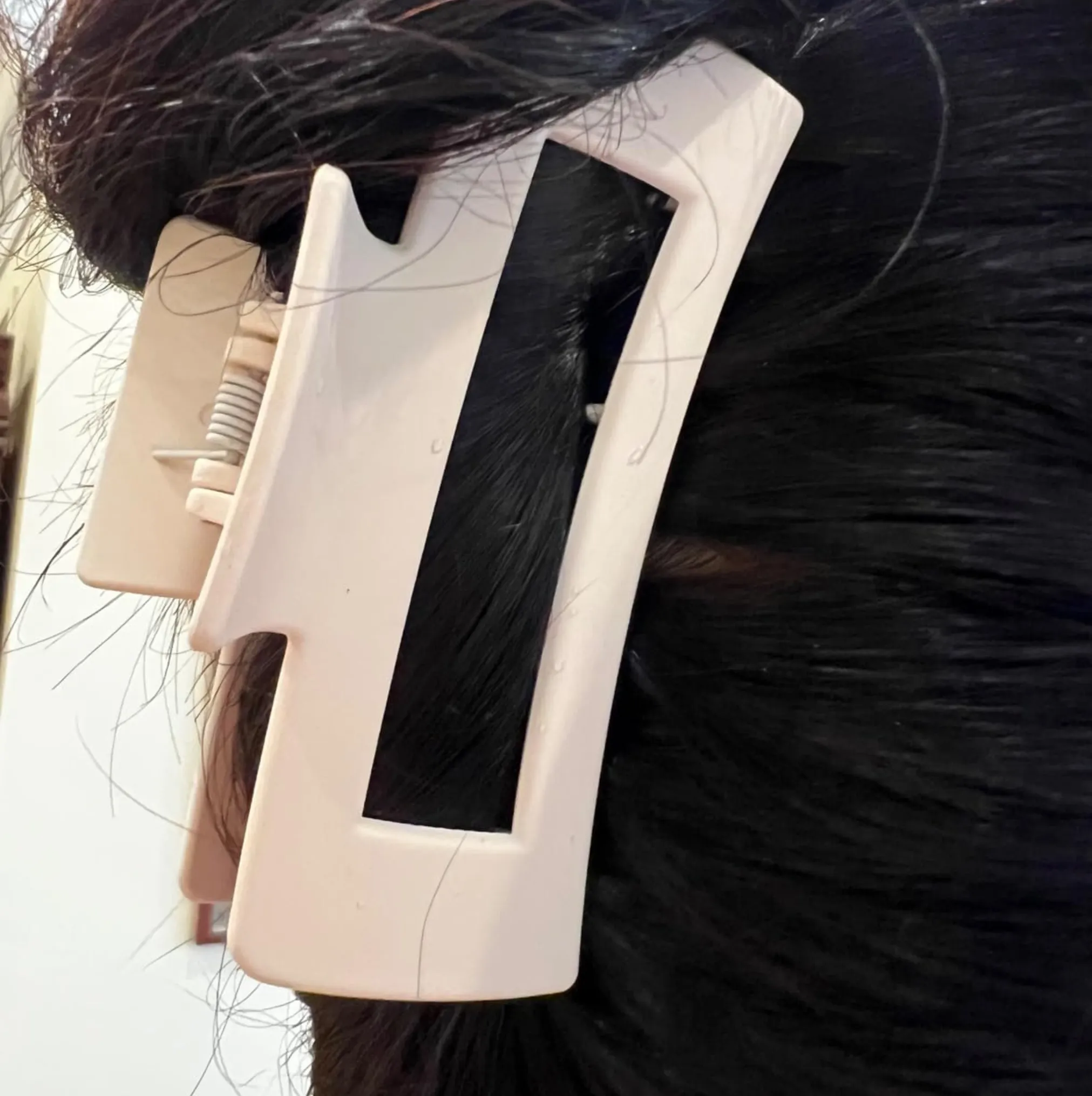 Blue Box Hair Claw Clip