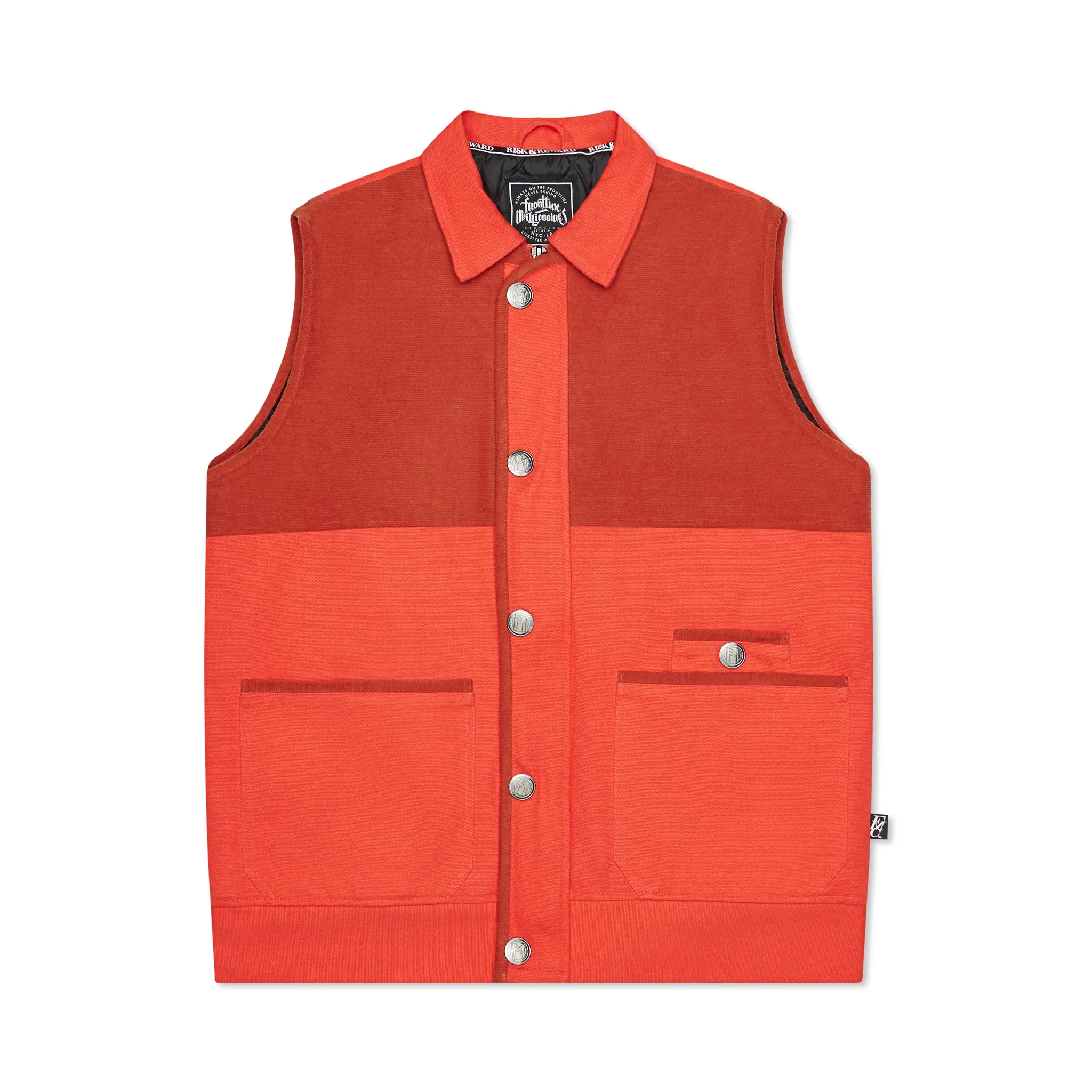 blueprint canvas Vest