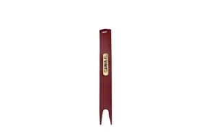 Bookmark Leather Tag for Readers | Personalised with Name (Wine)