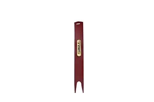 Bookmark Leather Tag for Readers | Personalised with Name (Wine)