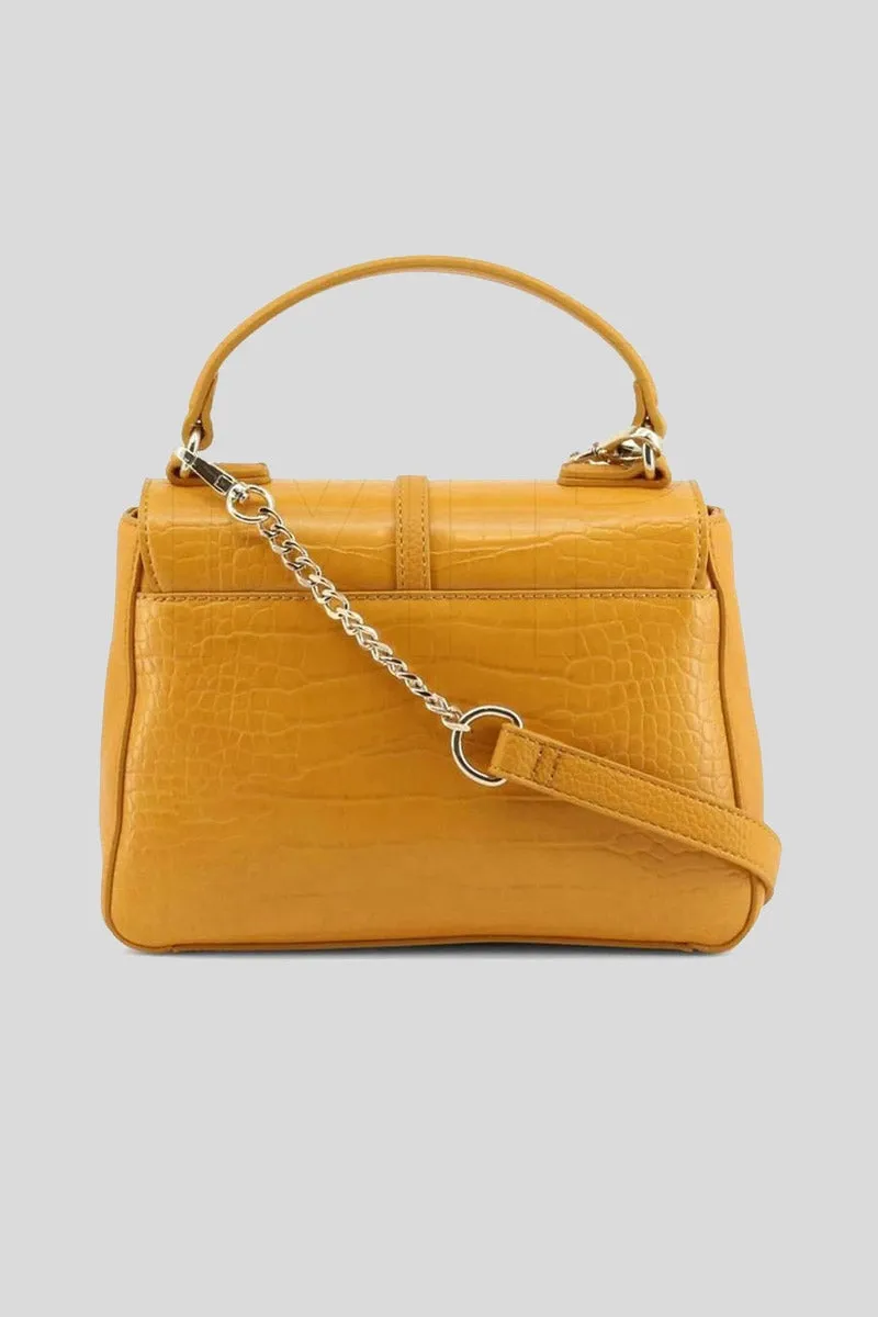 Borsa Pu St. Croco   Pu - Mostarda