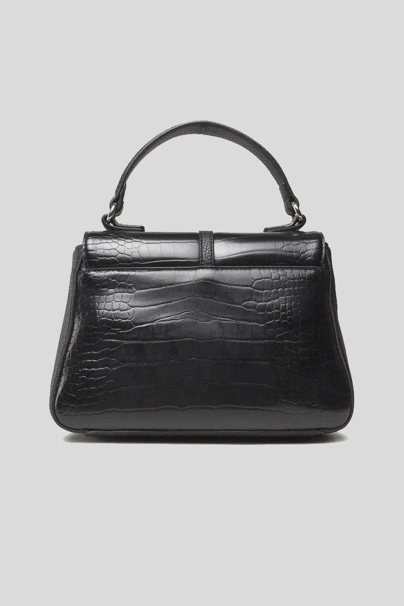Borsa Pu St. Croco   Pu - Nero
