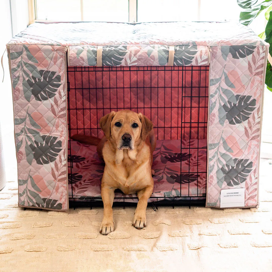 Botanica Quilted Crate Cover