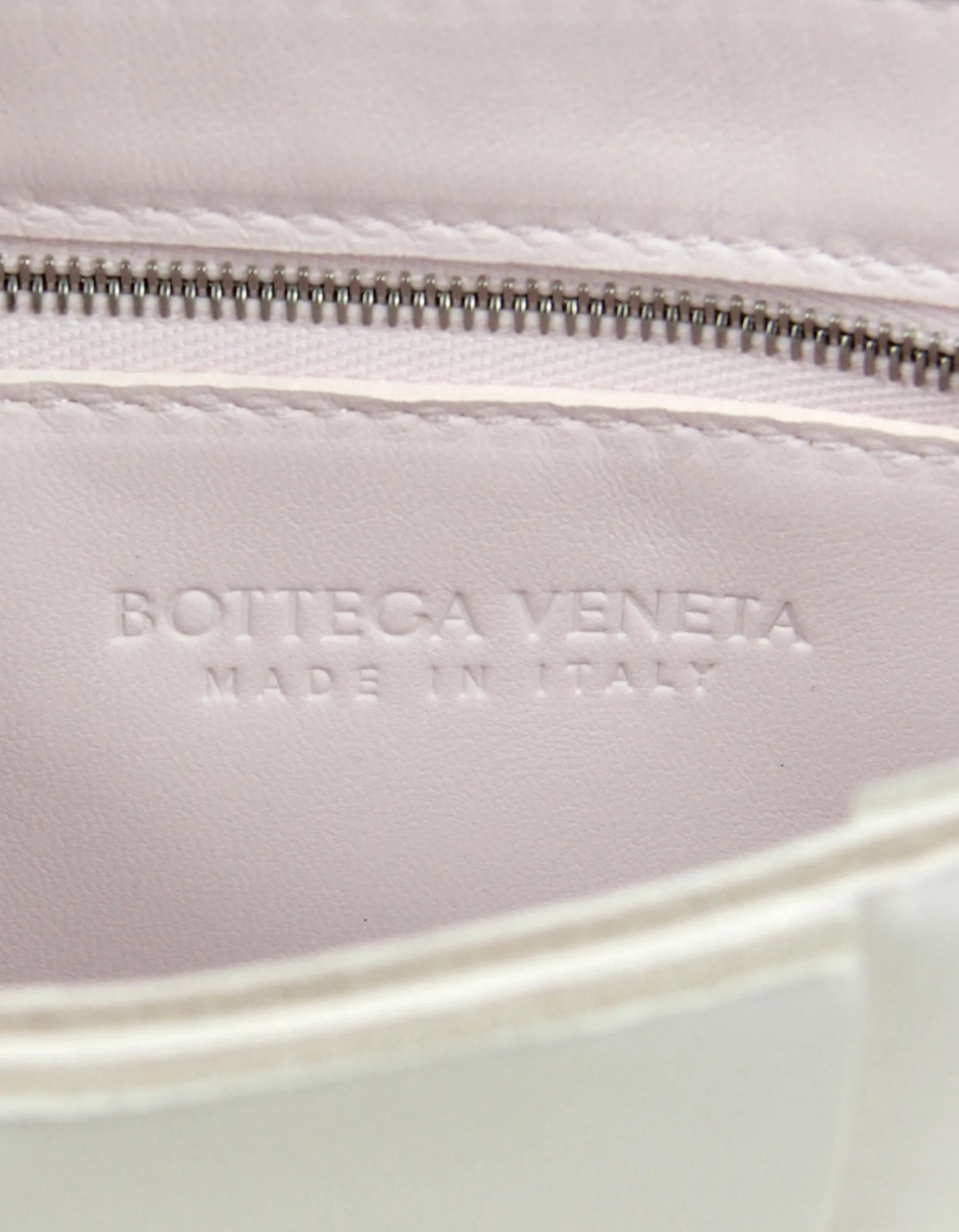 Bottega Veneta Pale Pink Lambskin Maxi Intrecciato Cassette Crossbody Bag