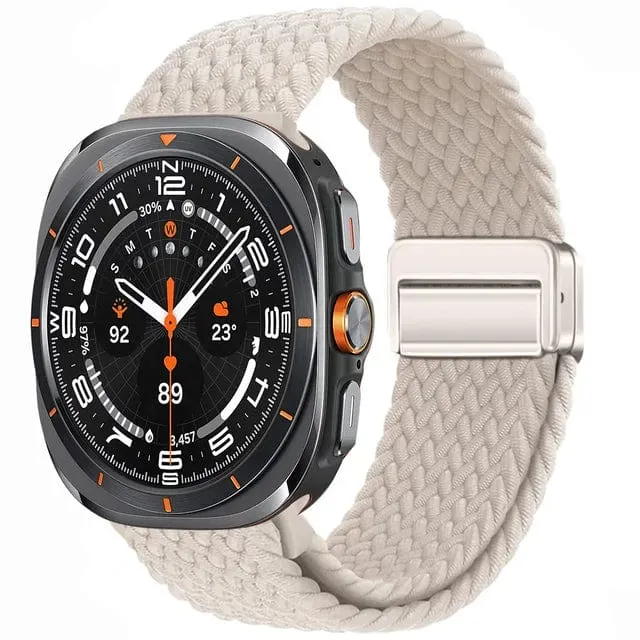 Braided Magnetic Sports Band For Samsung Watch 7 Ultra