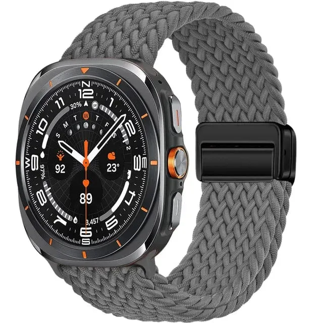 Braided Magnetic Sports Band For Samsung Watch 7 Ultra