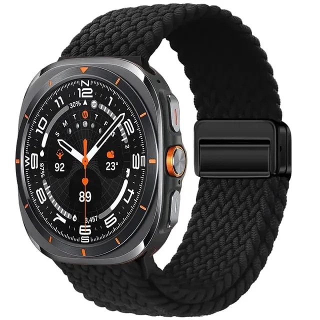 Braided Magnetic Sports Band For Samsung Watch 7 Ultra