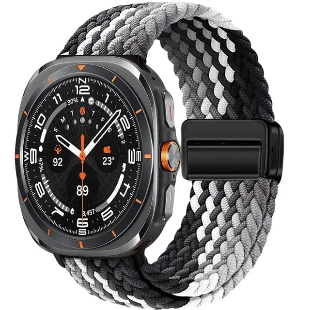 Braided Magnetic Sports Band For Samsung Watch 7 Ultra