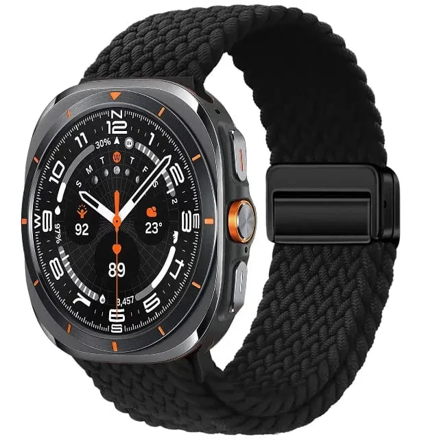 Braided Magnetic Sports Band For Samsung Watch 7 Ultra