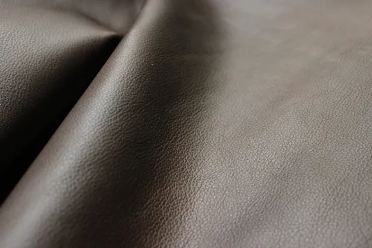 Brown West Chocolate Leather- Upholstery Cowhide leather/ 2.5 oz - 3 oz (1.0 to 1.2mm) - Soft leather for crafts projects