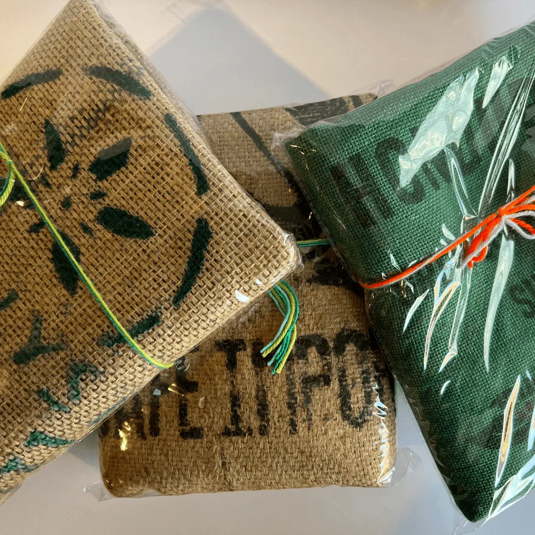 Burlap Coffee Bean Bag