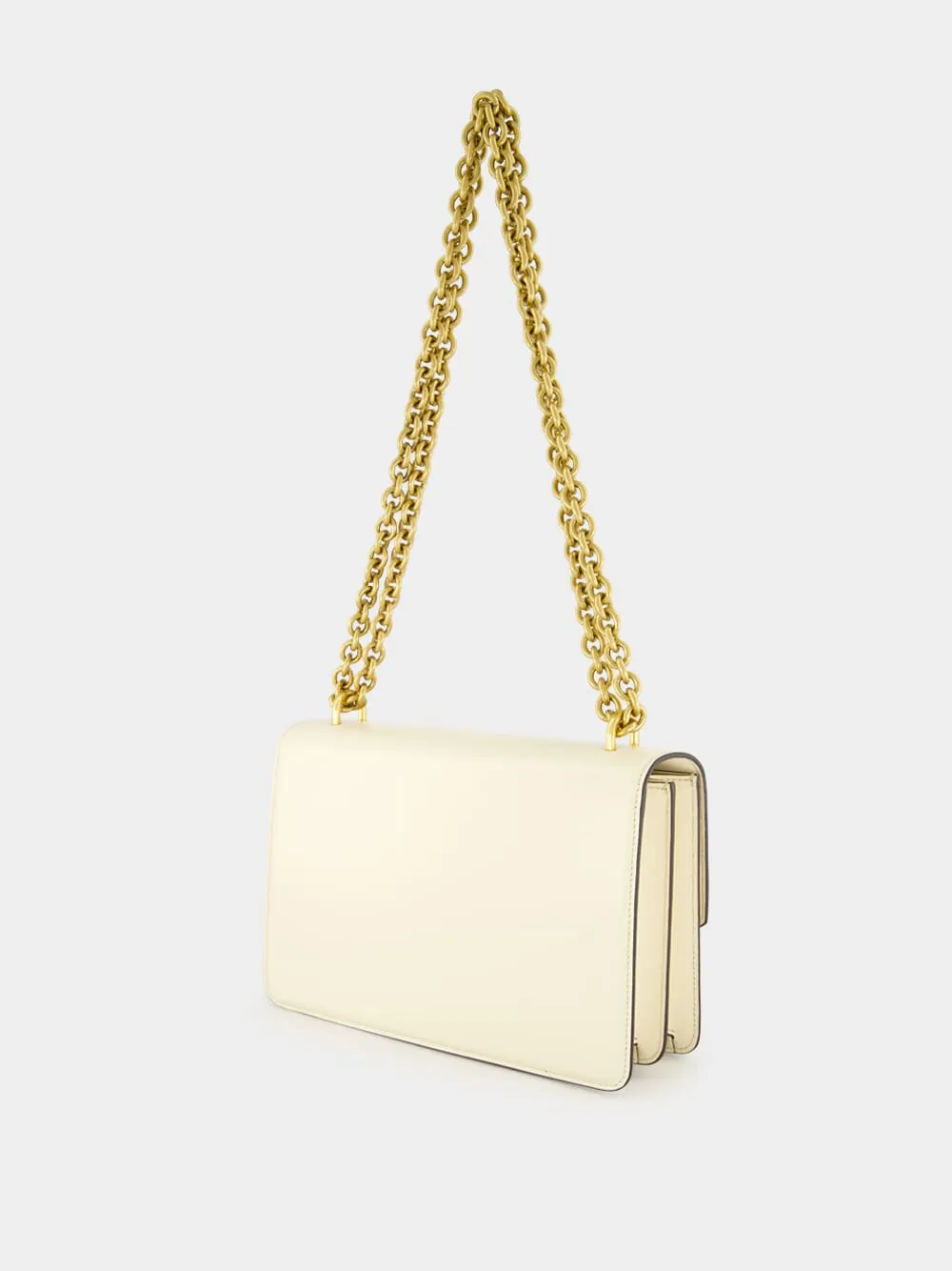 Butter Vain Shoulder Bag in Shiny Calfskin