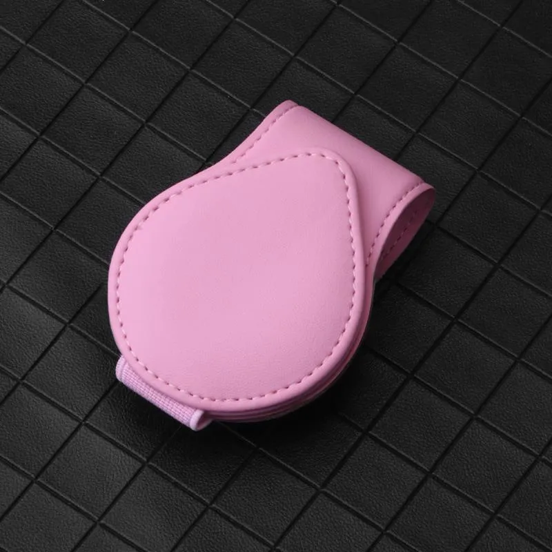 [Buy And Get Free Sunglasses] Sunglasses Holders for Car Sun Visor, Magnetic Leather Glasses Eyeglass Hanger Clip for Car, Ticket Card Clip Eyeglasses Mount, Car Visor Accessories