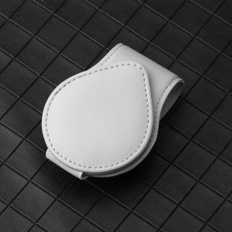 [Buy And Get Free Sunglasses] Sunglasses Holders for Car Sun Visor, Magnetic Leather Glasses Eyeglass Hanger Clip for Car, Ticket Card Clip Eyeglasses Mount, Car Visor Accessories