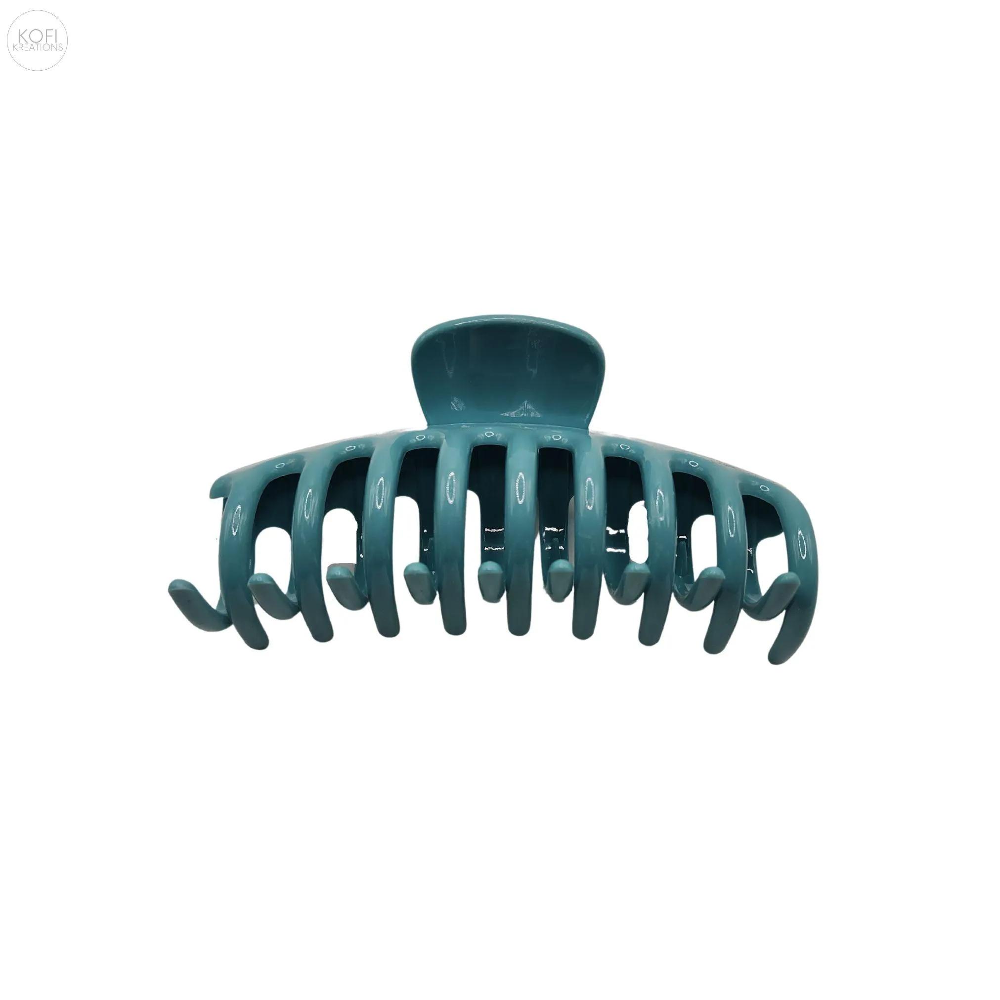 Cadet Blue Hair Claw Clip