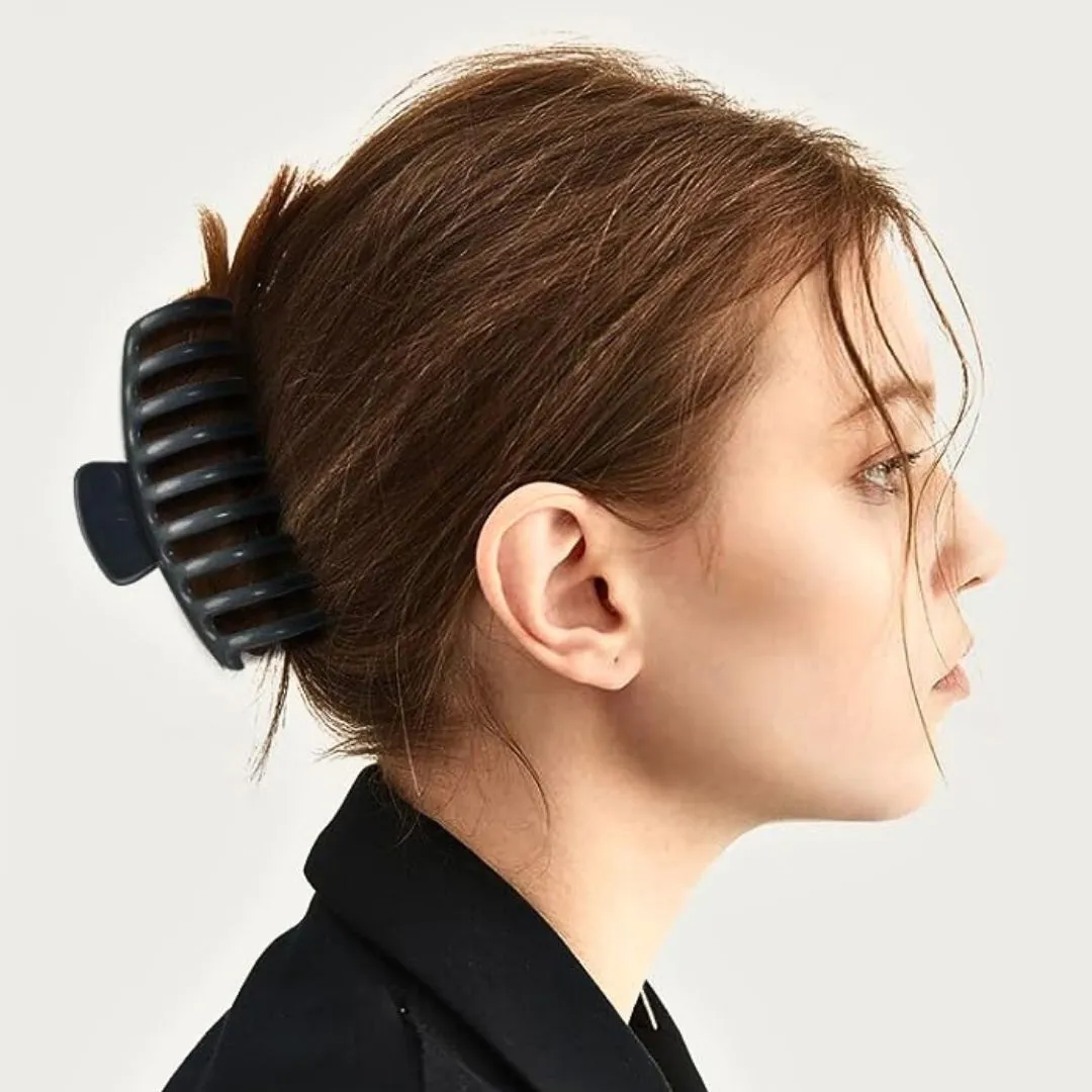 Cadet Blue Hair Claw Clip