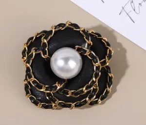 camila flower brooch