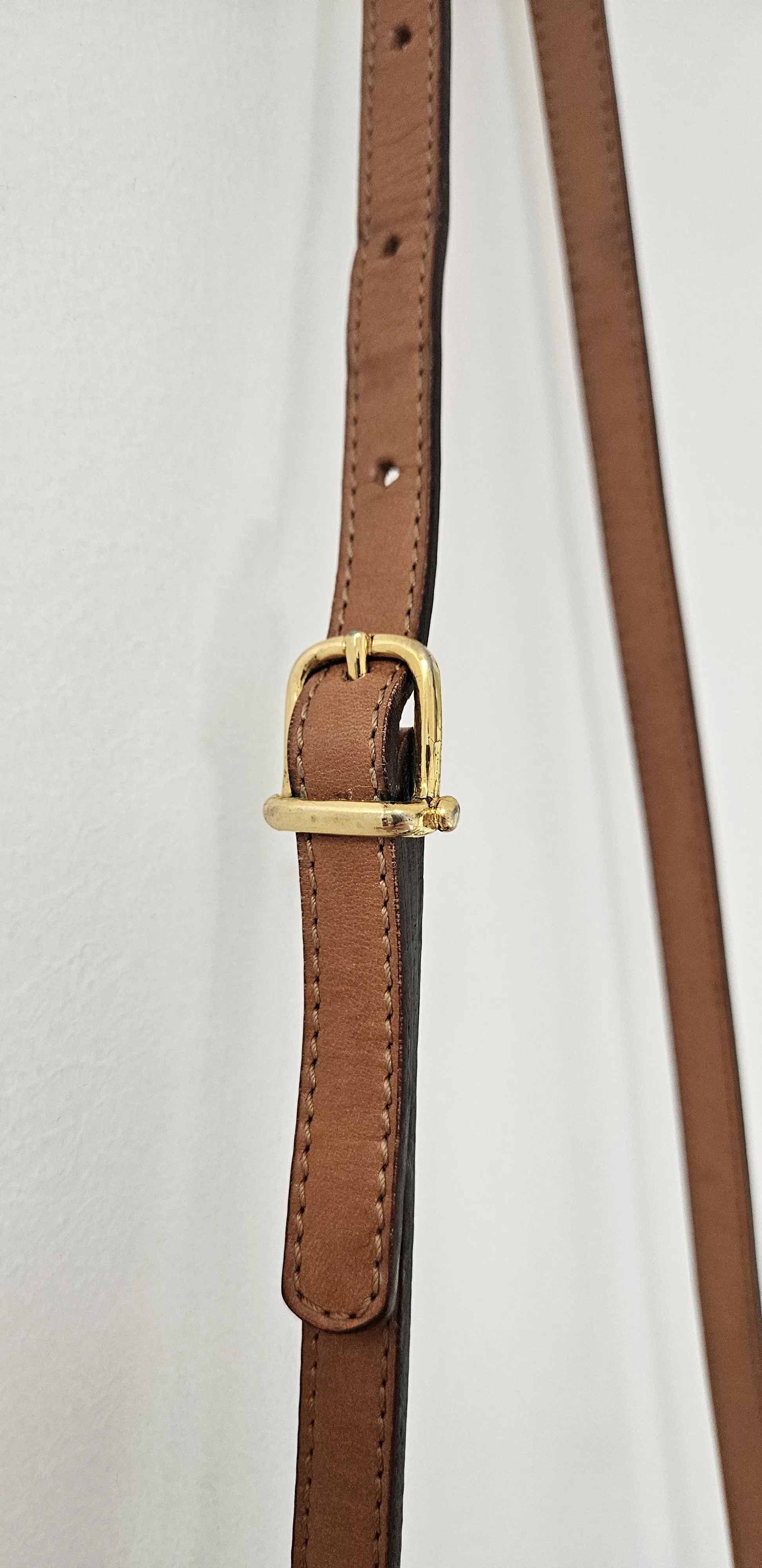 Celine Vintage Coated Canvas Crossbody Bag