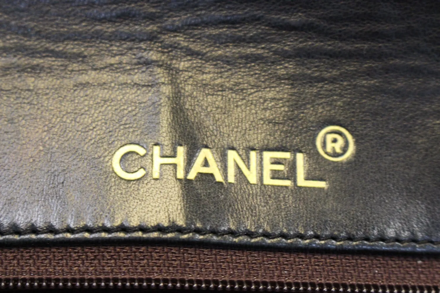 Chanel 9" Black Quilted Leather Shoulder Classic Flap Bag Vintage