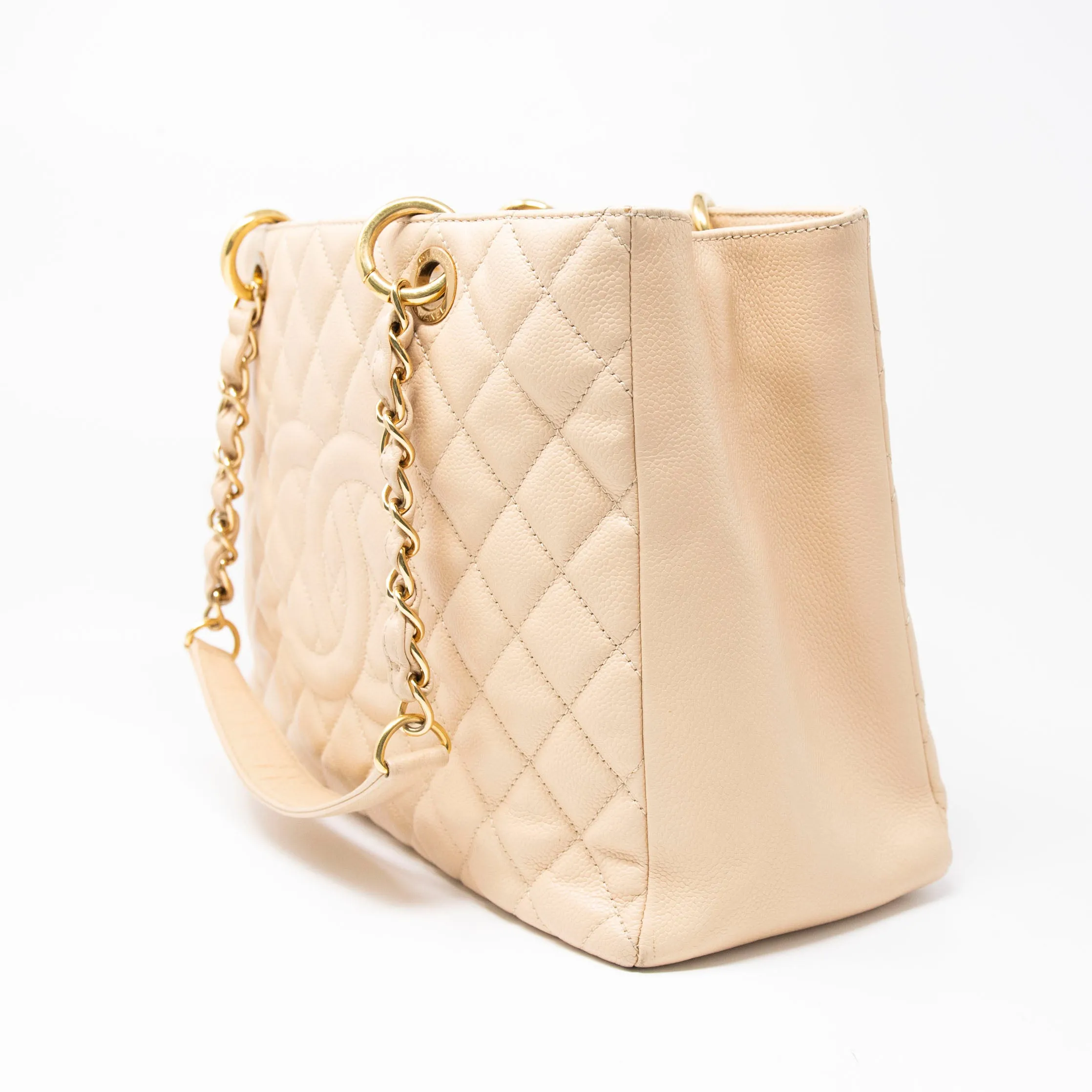 Chanel Beige Grand Shopping Tote