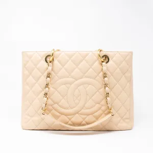 Chanel Beige Grand Shopping Tote