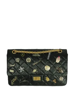 Chanel Black 57th St NYC Lucky Charms 226 Reissue Flap