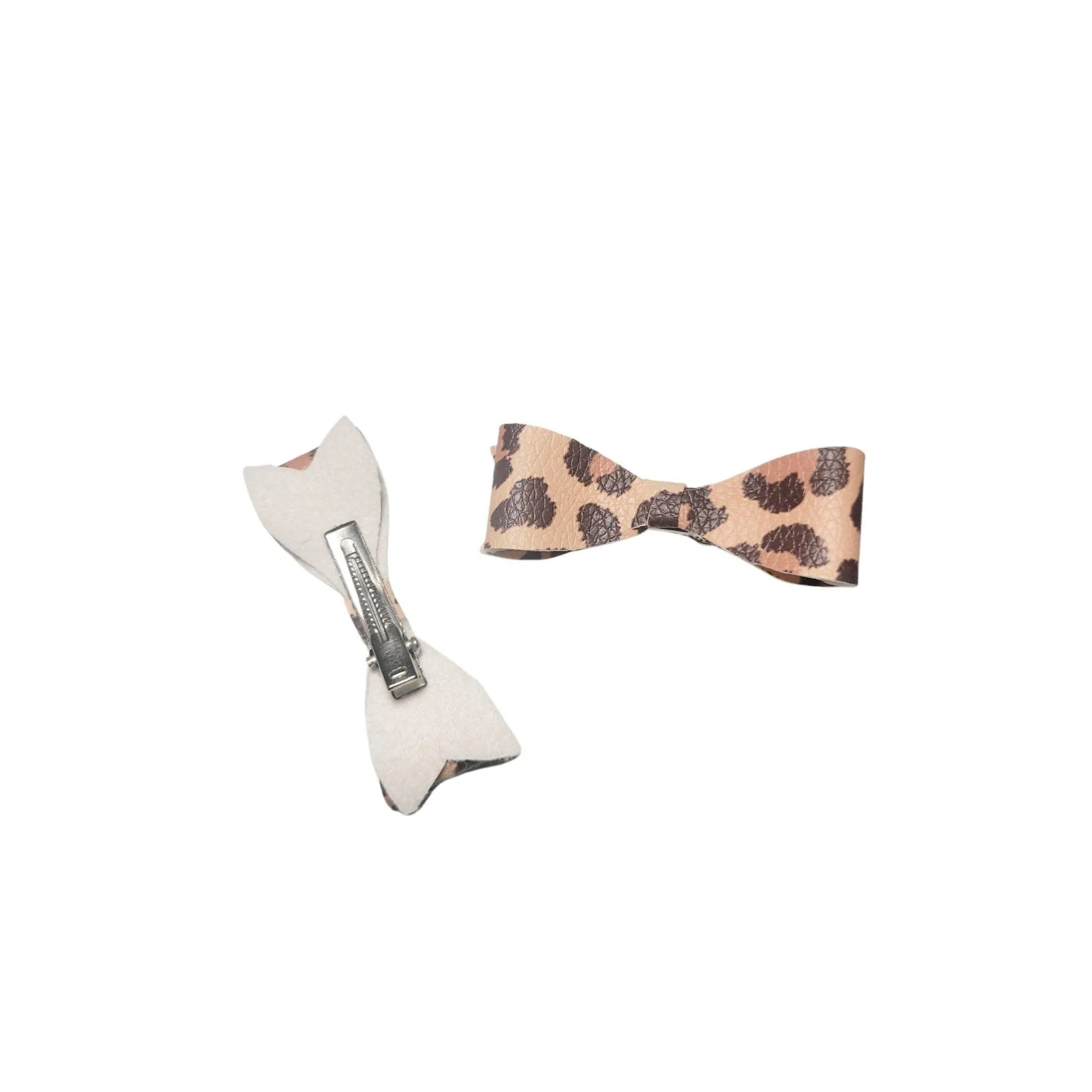 Cheetah Print Livi Hair Bows
