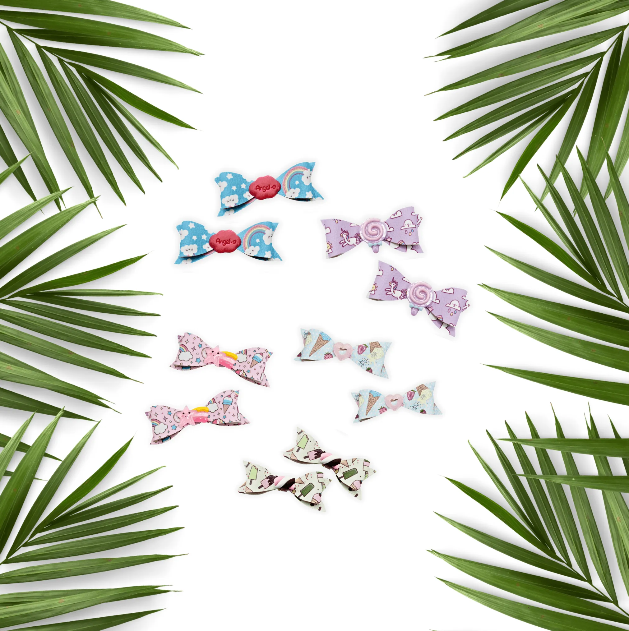 Cheetah Print Livi Hair Bows