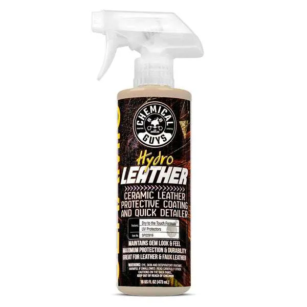 Chemical Guys HydroLeather Ceramic Coating & Quick Detailer, 16 oz