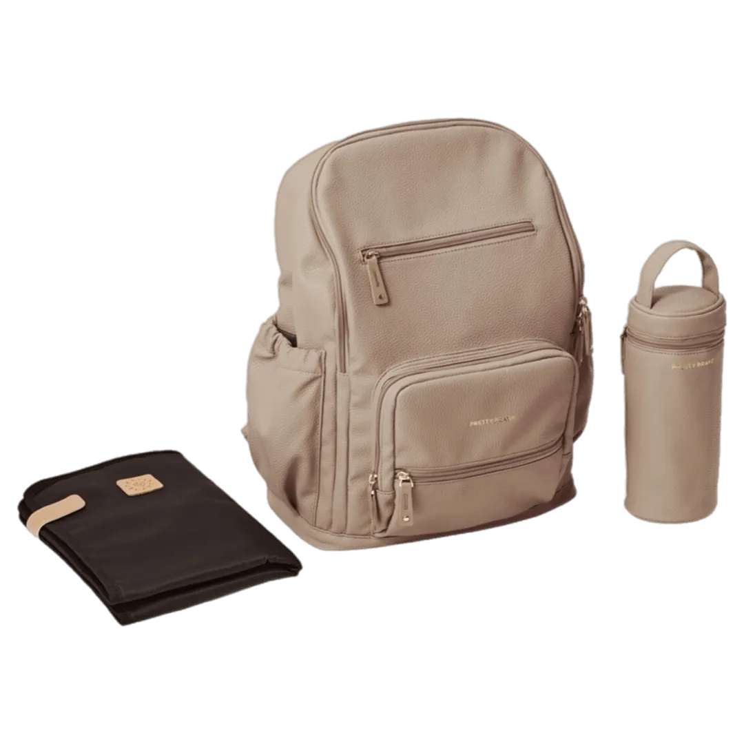 Chloe Backpack - Natural Pebble
