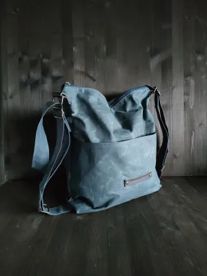 Convertible backpack purse, waxed canvas convertible bag backpack