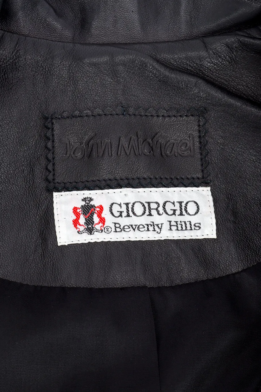 Convertible Leather Moto Jacket