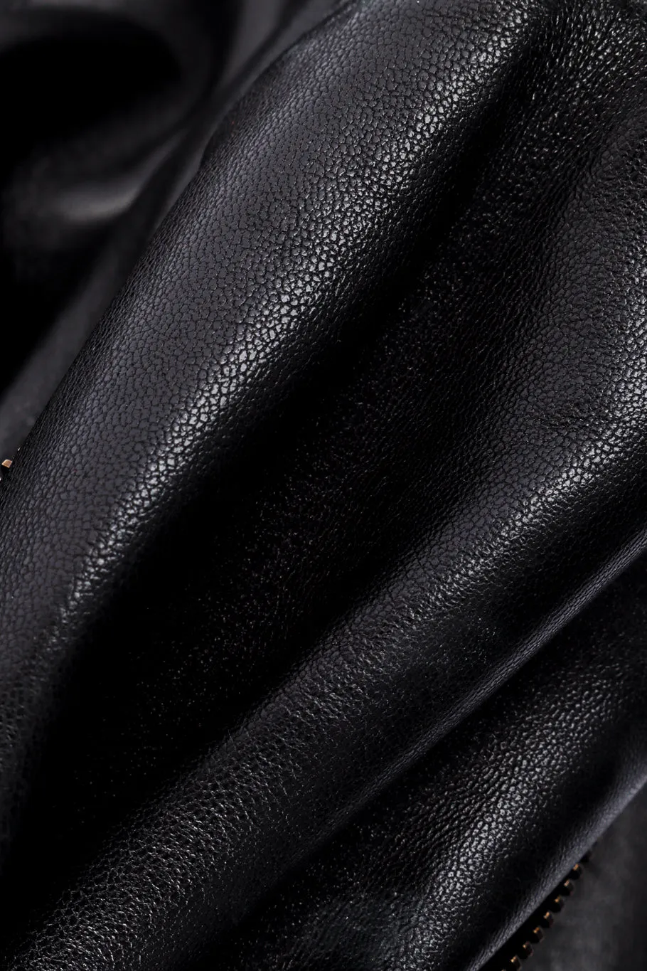 Convertible Leather Moto Jacket
