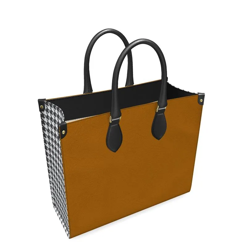 CORA LEATHER TOTE
