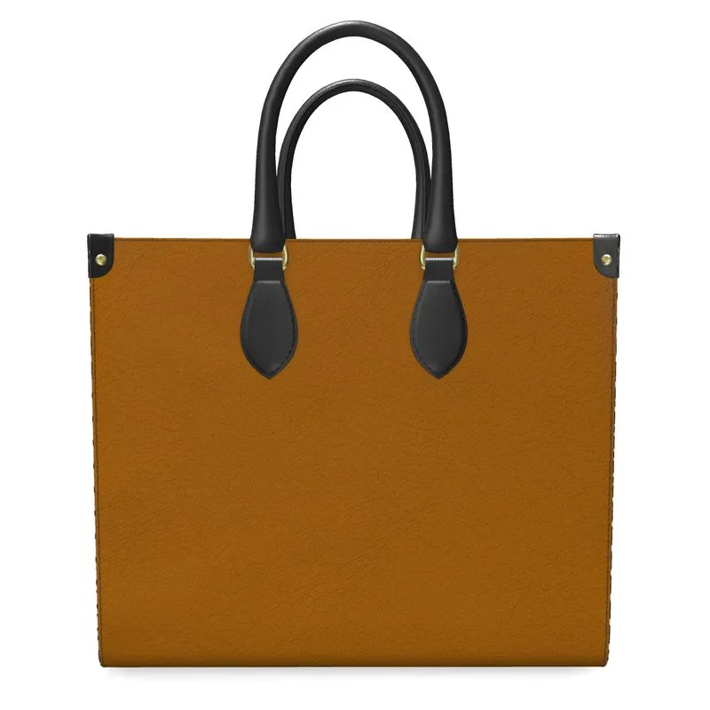 CORA LEATHER TOTE