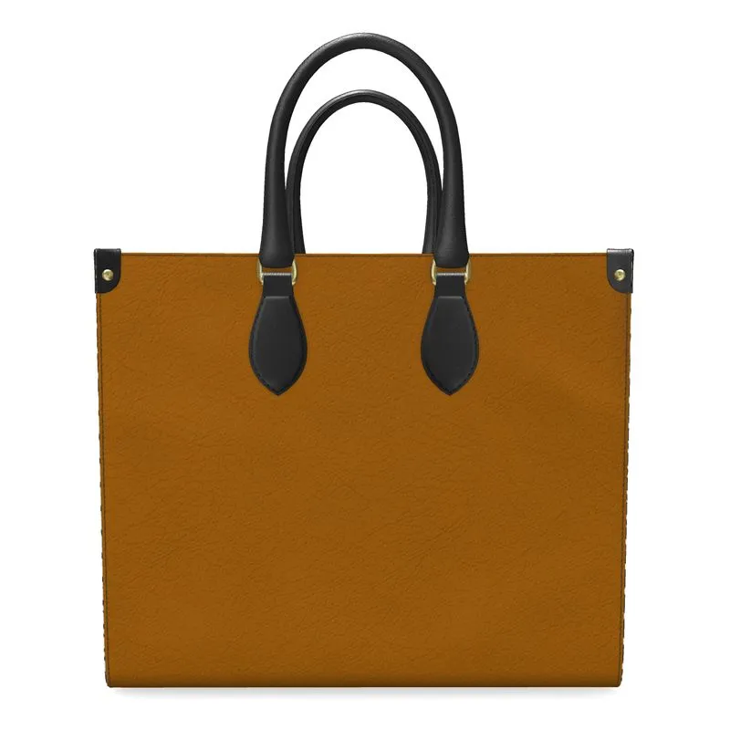 CORA LEATHER TOTE