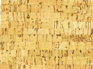 Cork Fabric 5 Yard Nat with Gold Flecks