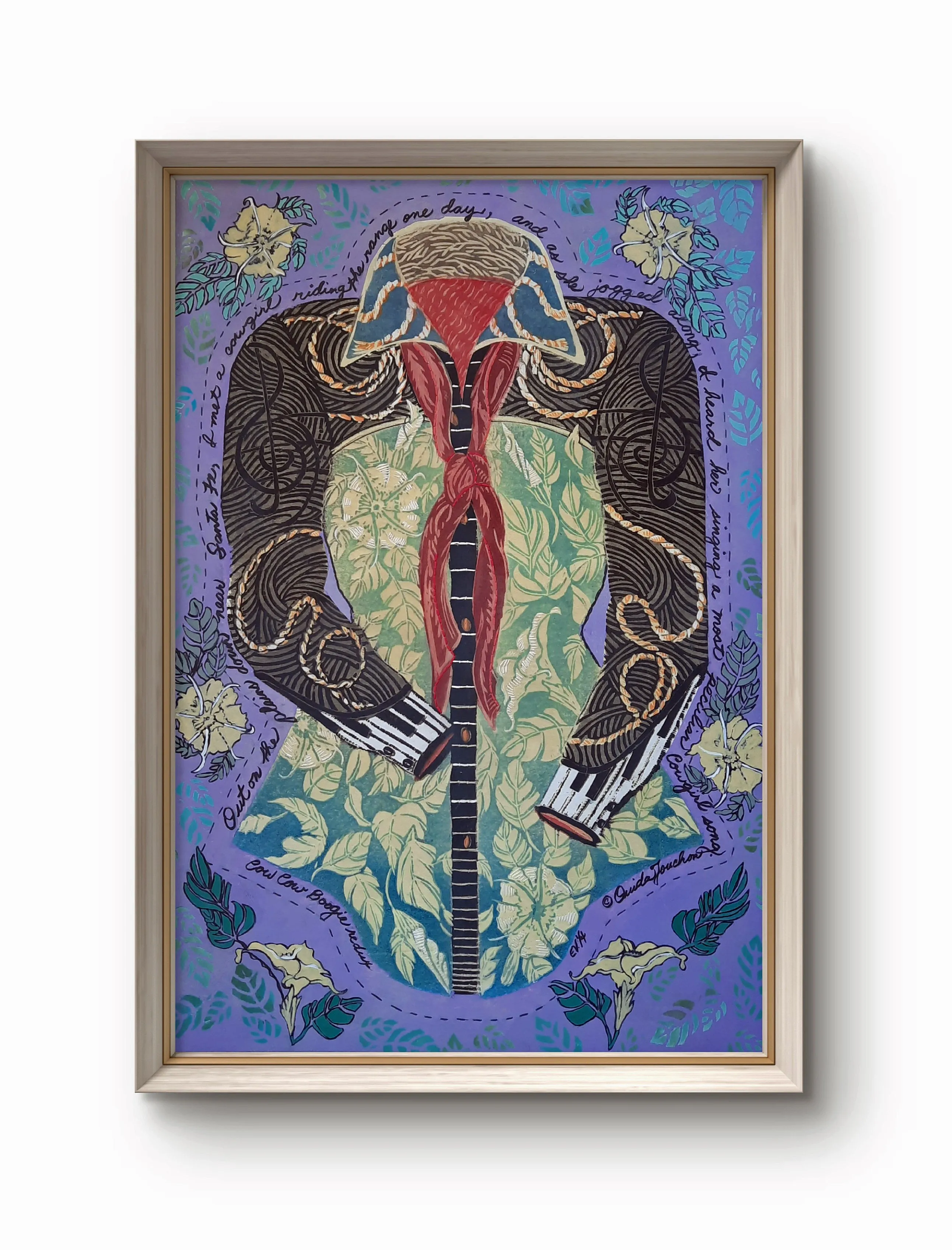 Cow Cow Boogie Redux, Original Art