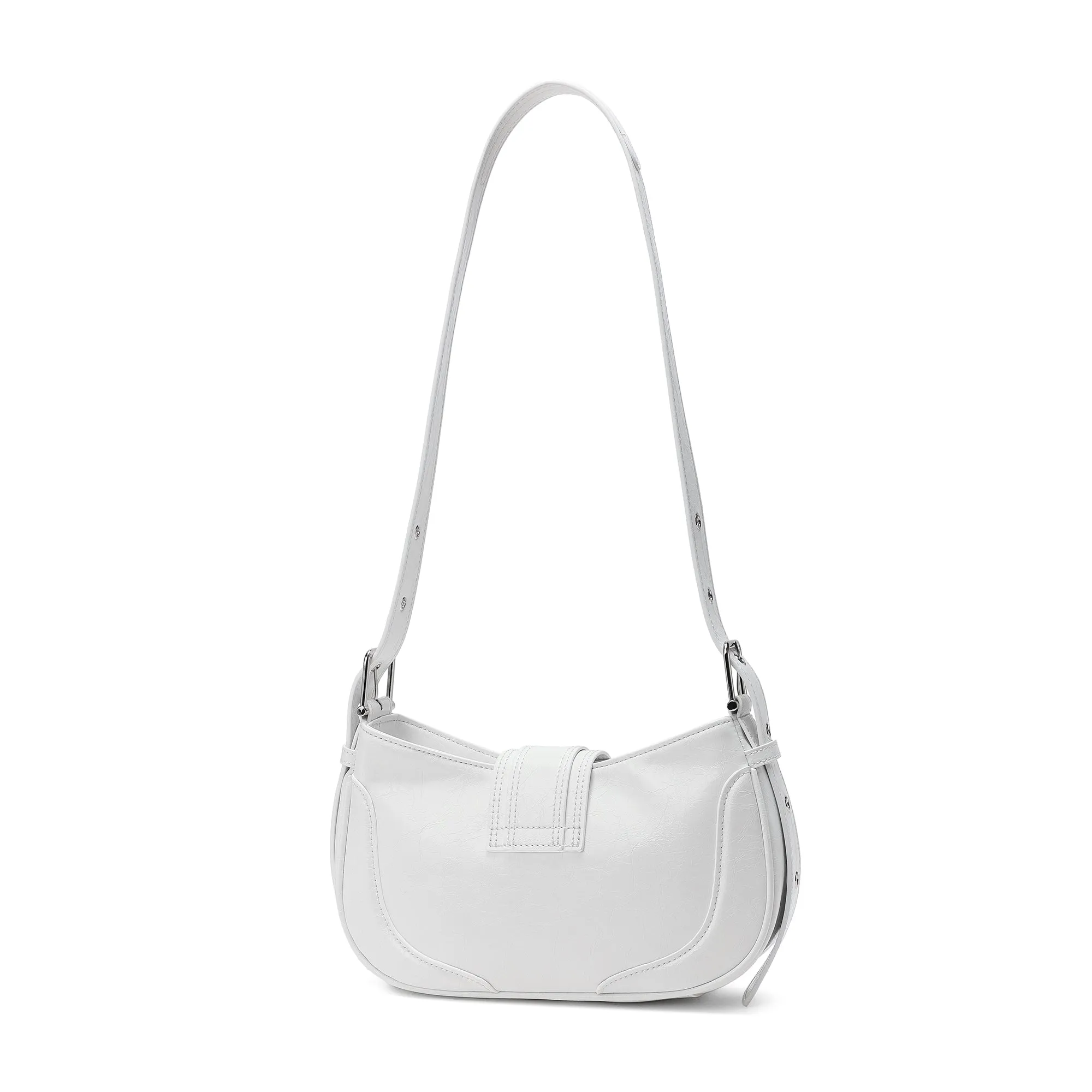 Cracked Leather Crossbody/Shoulder Bag