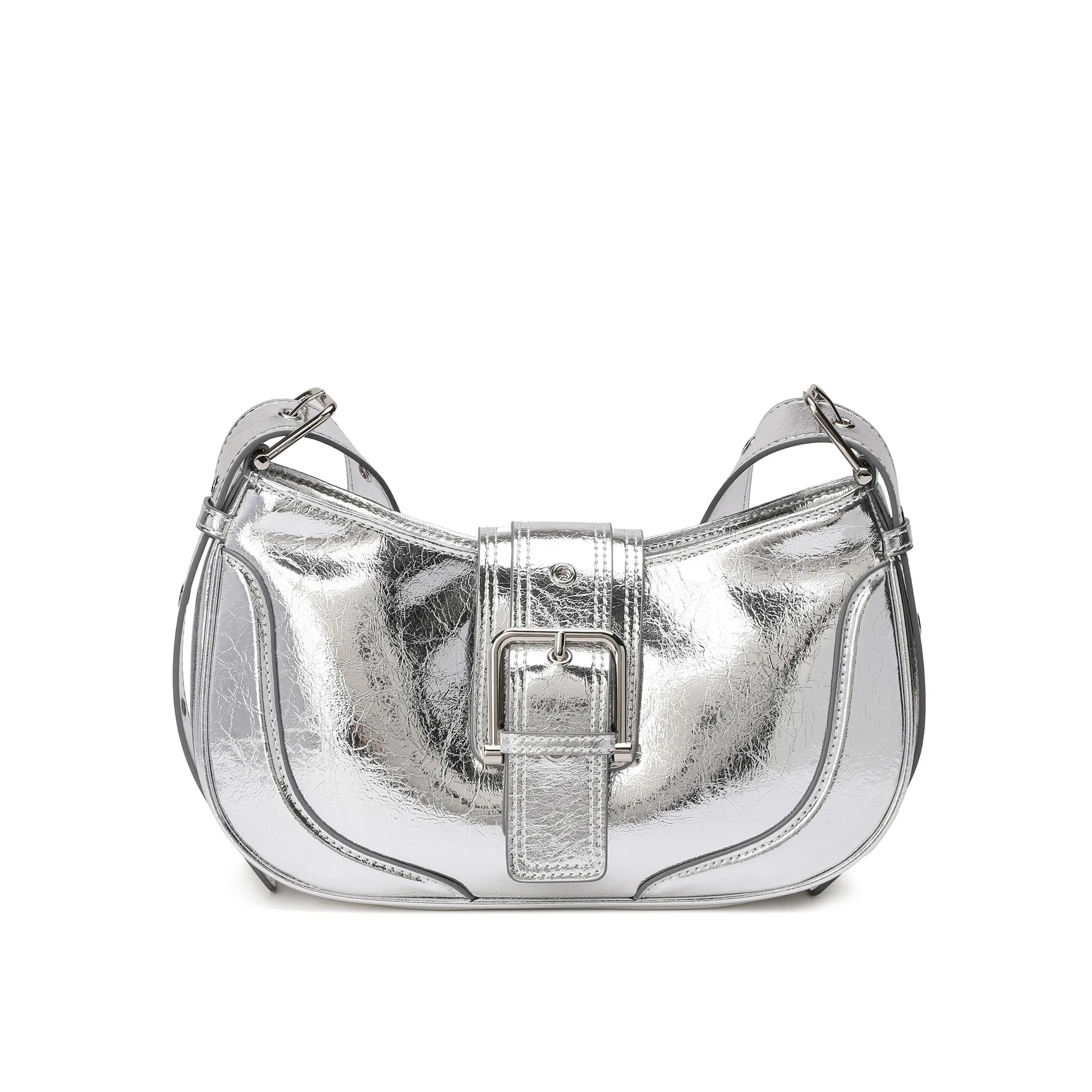 Cracked Leather Crossbody/Shoulder Bag