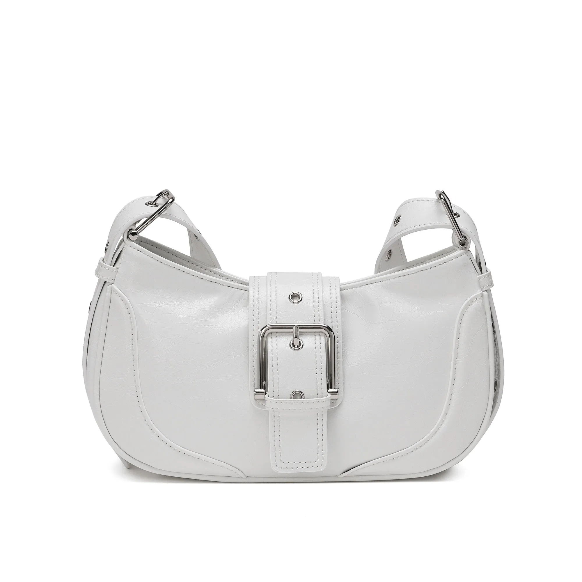 Cracked Leather Crossbody/Shoulder Bag